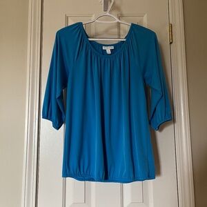 Charter Club Size Medium Blue Top